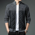 Gesteppte Strickjacke für Männer - Foster