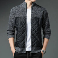 Veste en maille matelassée pour hommes - Foster