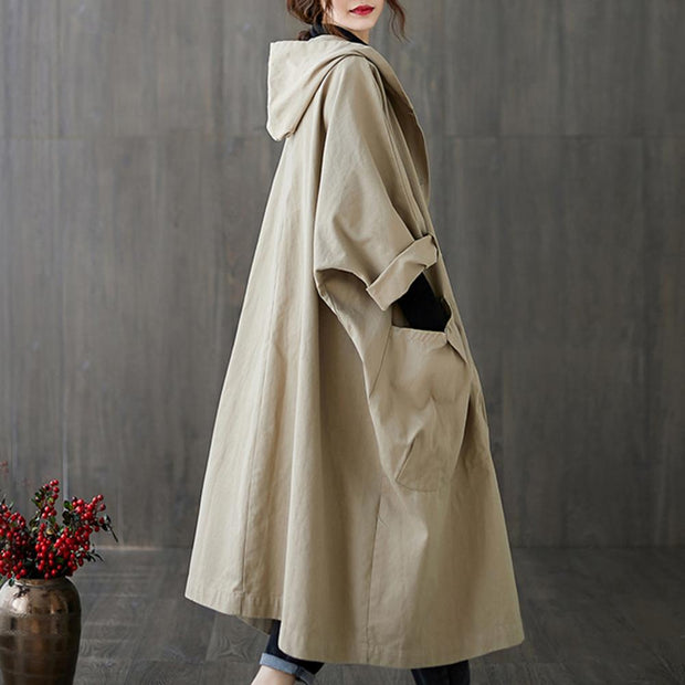 Lety - Trench-coat confortable en gabardine