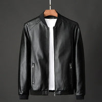 Blouson bombardier en cuir pour homme - Darel