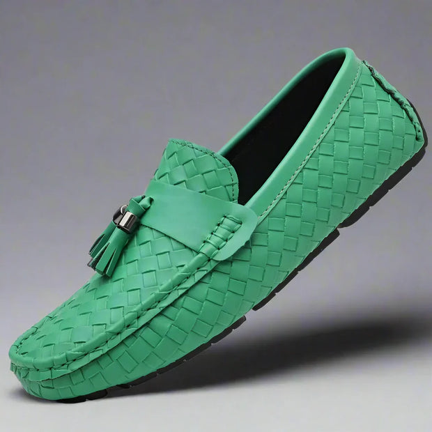 Mocassins en cuir à glands - Davin