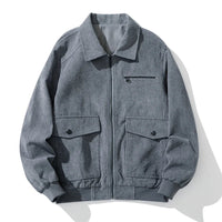 Manteau zippé en velours côtelé - Henry