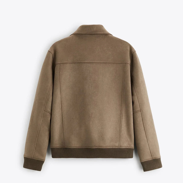 Veste effet daim pour homme - Marceau