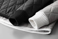 Sweat-shirt zippé matelassé pour hommes - Adam
