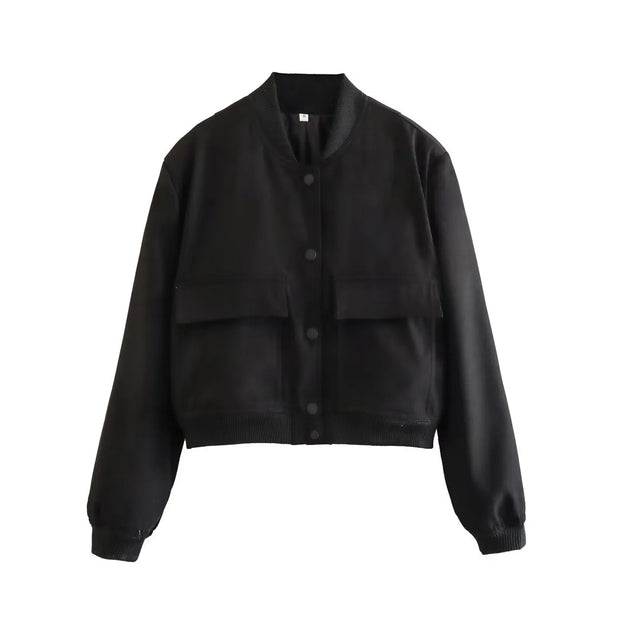 Blouson Bombardier à Manches pour Femme