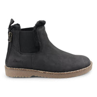 Elaine - Damen Chelsea Ankle Boots mit Leopardenmuster