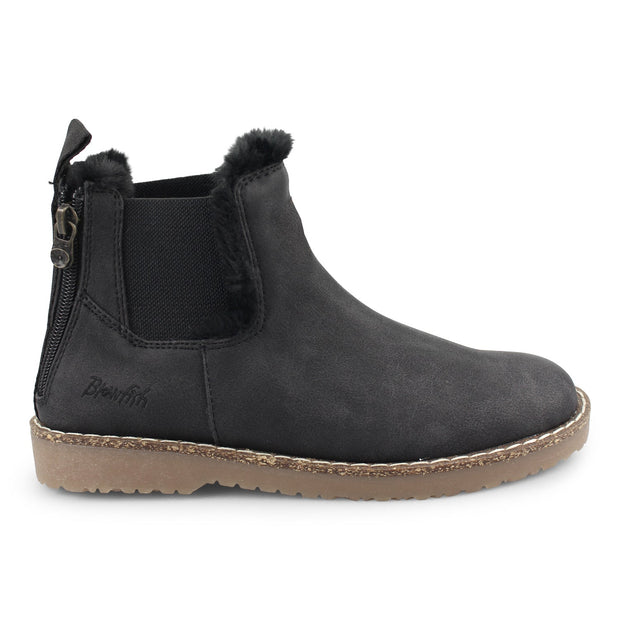 Elaine - Damen Chelsea Ankle Boots mit Leopardenmuster