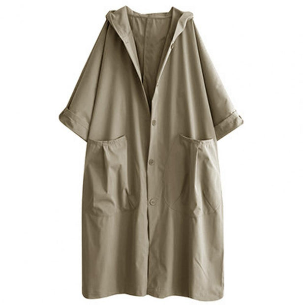Lety - Trench-coat confortable en gabardine