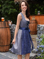 Damen Elegantes Oktoberfest Dirndl Kleid - Friede