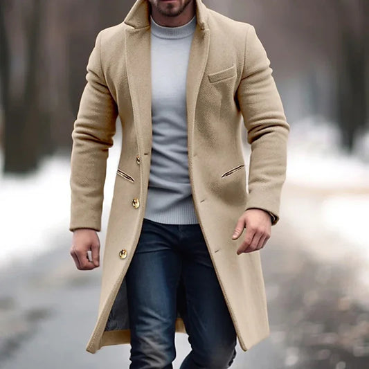 Manteau en laine de haute qualité pour hommes
