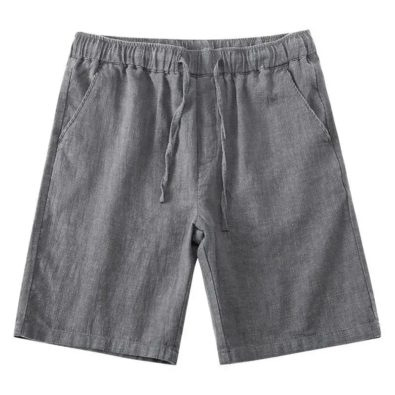 Shorts aus Baumwolle und Leinen für Herren - Neroli