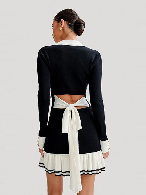 Frida - Robe Élégante à Ourlet Volanté