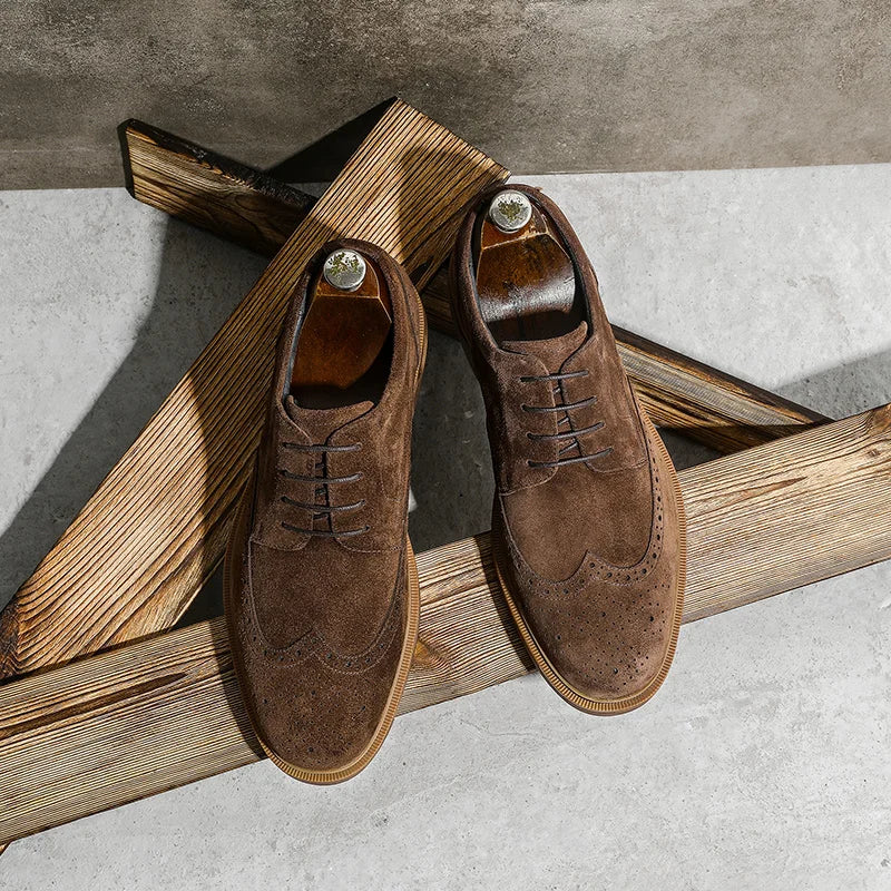 Vintage-Schuhe mit klassischem Design für Männer - Vorotir