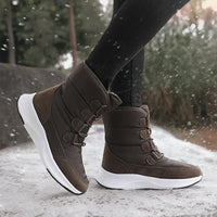 Wasserdichte Damenstiefel mit technischem Design - Nareen
