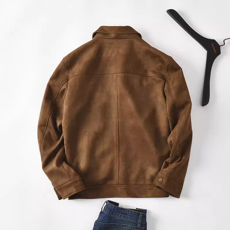 Herrenjacke in Wildlederoptik - Leven
