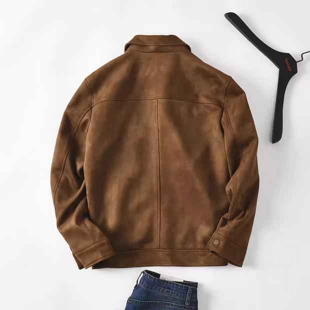Veste effet daim pour homme - Leven