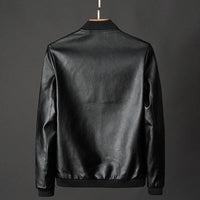 Blouson bombardier en cuir pour homme - Darel