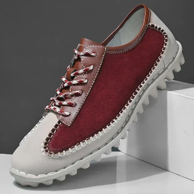 Chaussures en cuir patiné - Robert