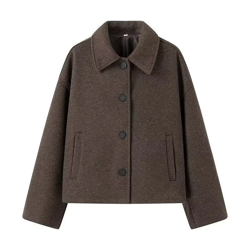 Weiche Jacke mit Rollkragen - Irvène