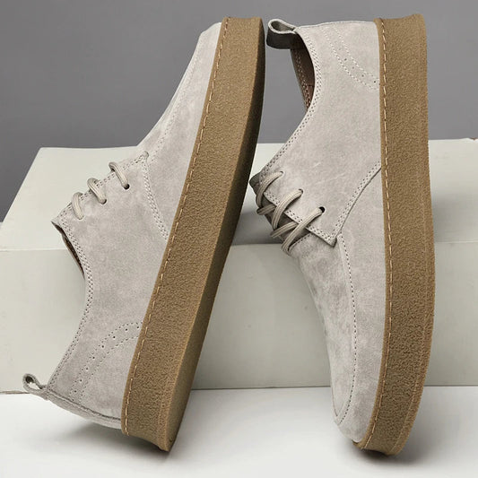 Baskets en daim de haute qualité pour hommes