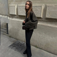 Veste à col roulé souple - Irvène