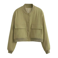 Blouson Bombardier à Manches pour Femme