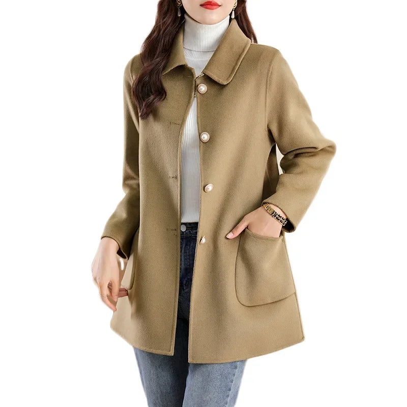 Jacke aus Wolle - Hayle