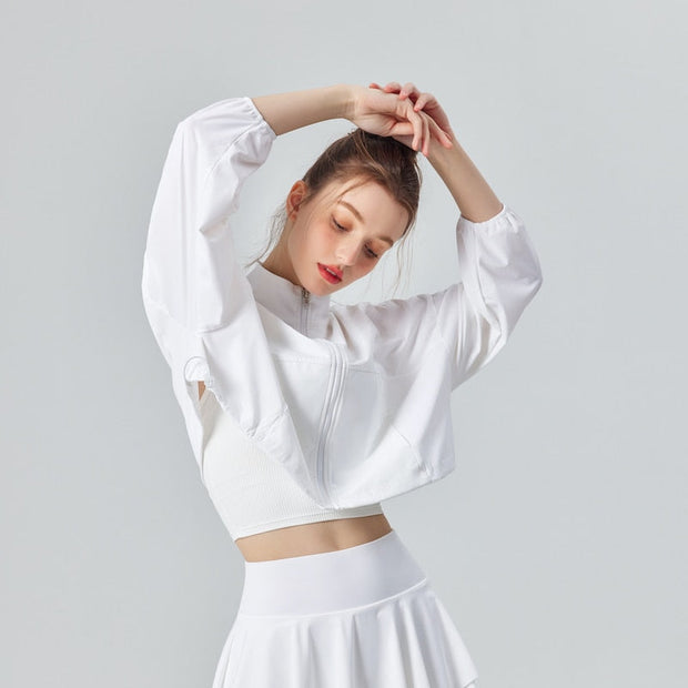 Veste de sport Roderqua - Veste de sport pour femme avec coupe ample et ceinture à la taille