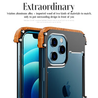 Étui pour iPhone avec finition en bois
