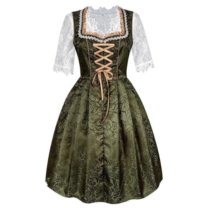 Damen Festliches Oktoberfest Dirndl Kleid - Waltraud