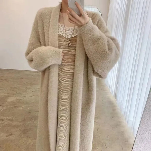 Pull à manches longues en cachemire pour femme