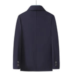 Vegane Freizeitjacke mit aufgesetzten Taschen und Knöpfen - Samuel