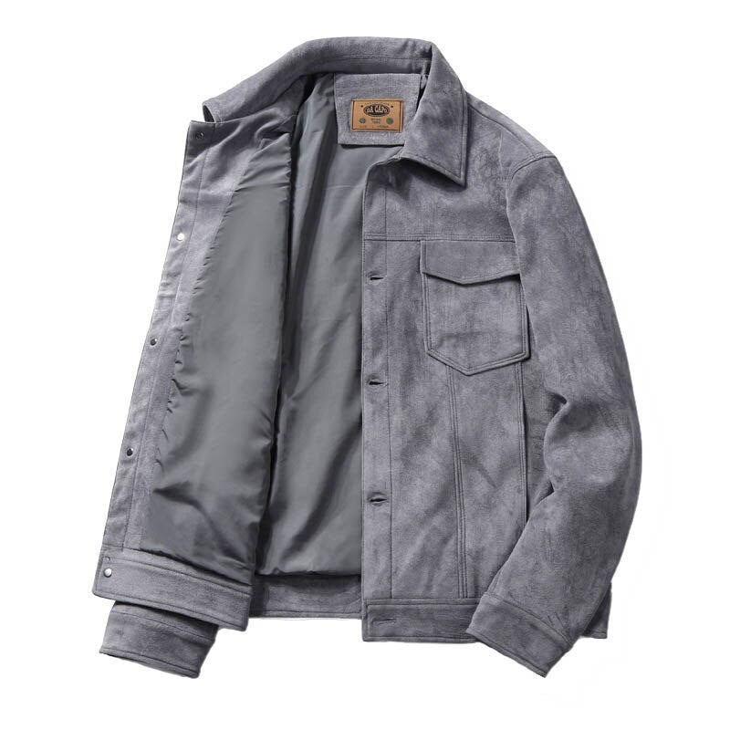 Herrenjacke aus Wildleder - Massimo