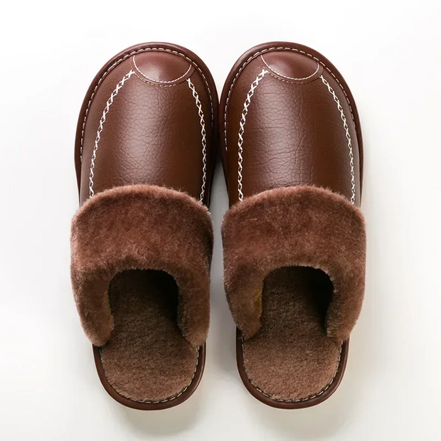 Pierre-Côte Pantoufles Sherpa Borde