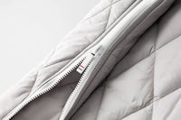 Sweat-shirt zippé matelassé pour hommes - Adam