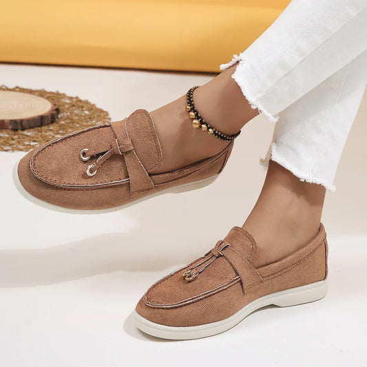 Mocassins à glands en daim - Wendy