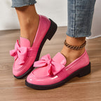 Lässige Damen Slipper mit Schleife vorne - Camila