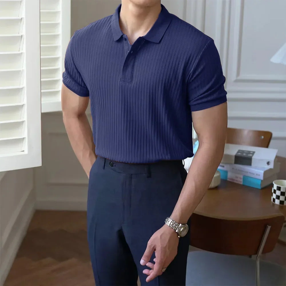 Poloshirt mit klassischem Kragen und schmaler Passform für Herren - Barrett