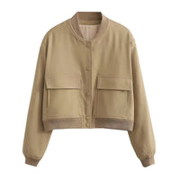 Blouson Bombardier à Manches pour Femme