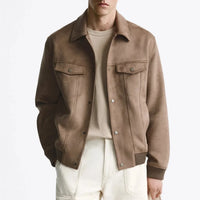 Veste effet daim pour homme - Marceau