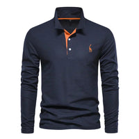 Ronny - Polo à manches longues pour homme