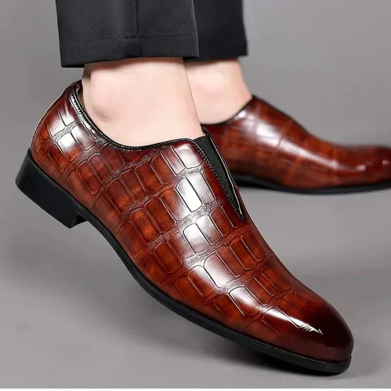 Loafers en cuir de haute qualité pour hommes