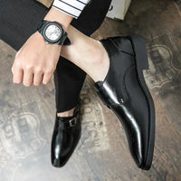 Chaussures de costume en cuir pour hommes de haute qualité