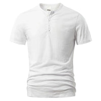 T-shirt Henley pour homme - décontracté et classique