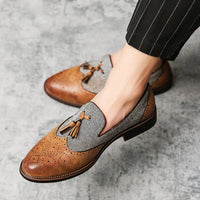 Chaussures italiennes élégantes Vermillon