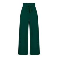 Delaila - Pantalon en lin léger et souple pour femmes, disponible en plusieurs couleurs