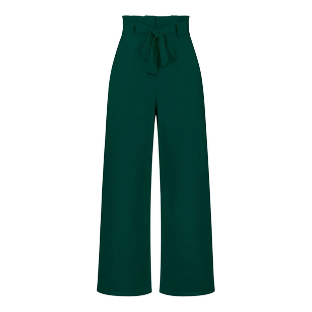 Delaila - Pantalon en lin léger et souple pour femmes, disponible en plusieurs couleurs