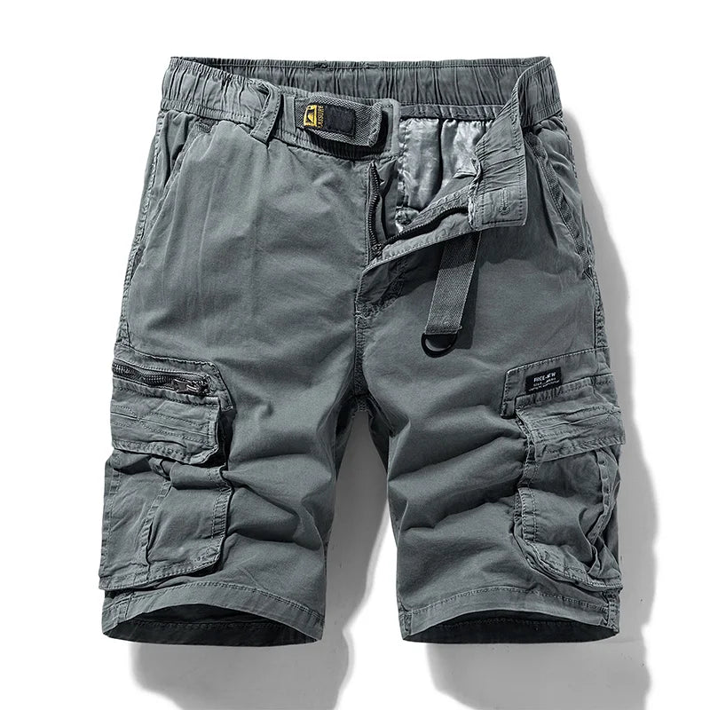 Tarnfarbene Cargo-Shorts mit mehreren Taschen für Männer - Ranger