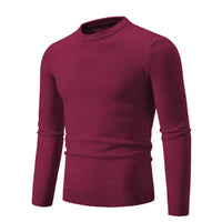 Herrenstrickpullover mit langen Ärmeln und Rundhalsausschnitt - Odrin