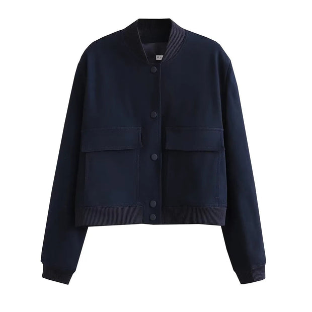 Blouson Bombardier à Manches pour Femme